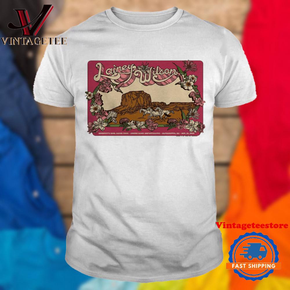 October 19 2024 Ameris Bank Amphitheatre Alpharetta Ga Lainey Wilson Vintage T Shirt