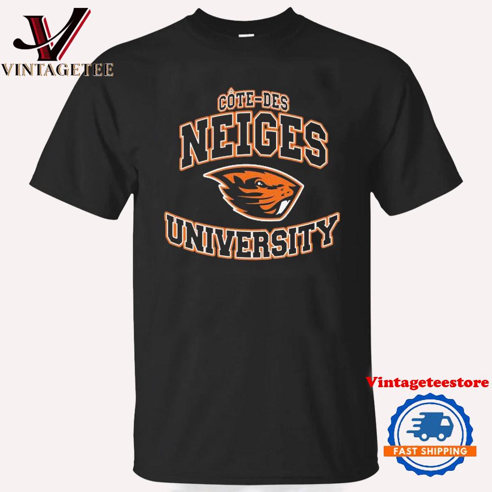 Oregon Côte-des-Neiges University Vintage T Shirt