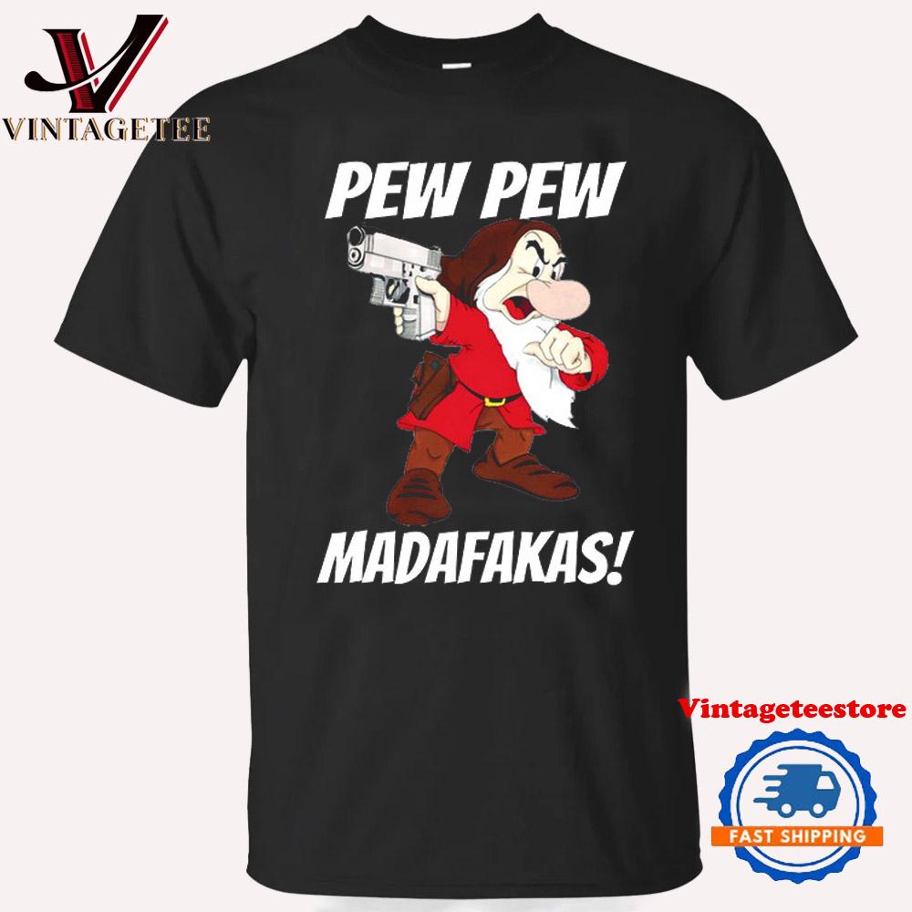 Pew Pew Grumpy Movies 2024 New T Shirt