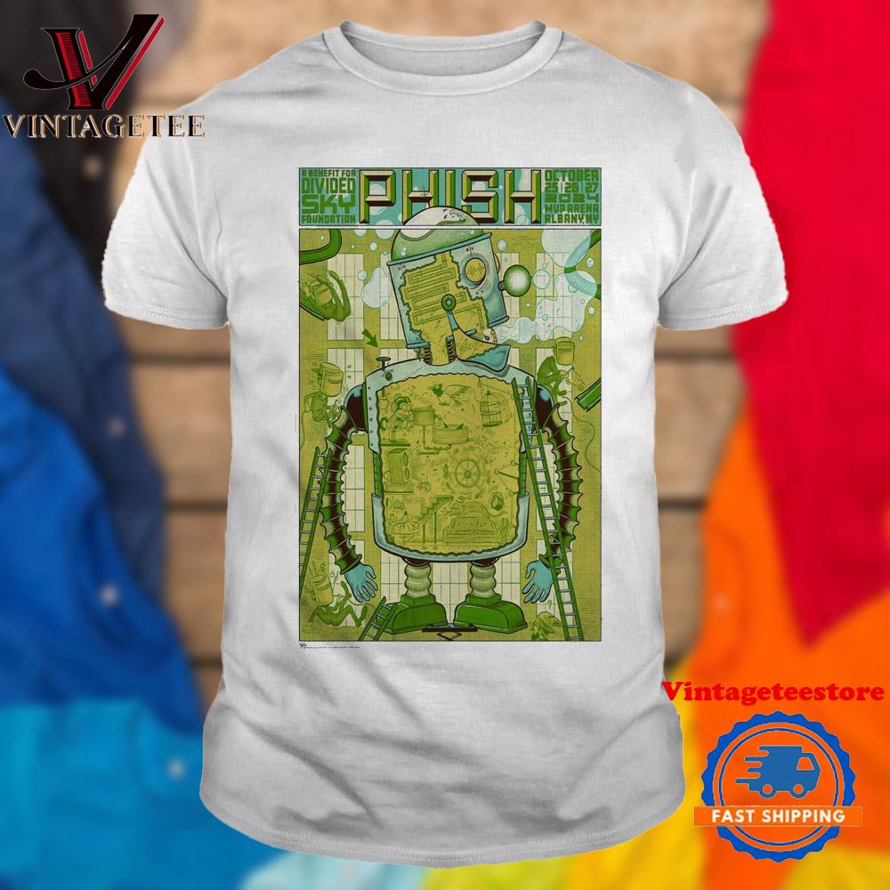 Phish MVP Arena Albany, NY Oct 25-27 2024 Tour Vintage T Shirt