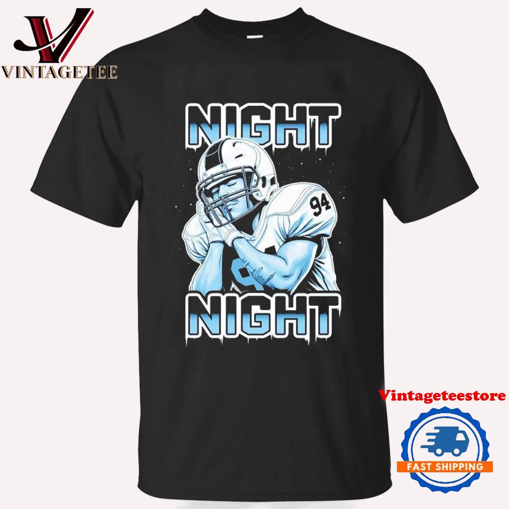Ryan Barker Night Night Penn State Nittany Lions Football Vintage T Shirt