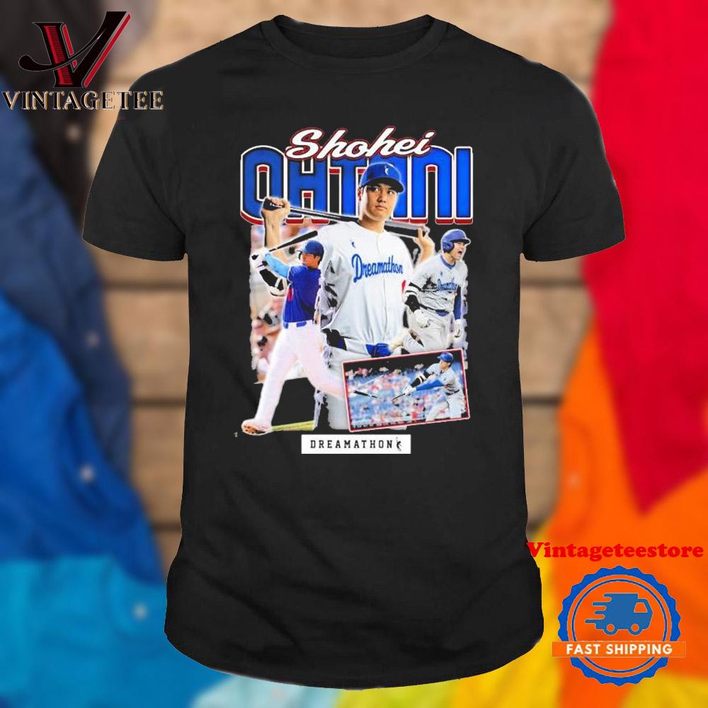 Shohei Ohtani Los Angeles Dodgers Dreamathon Vintage T Shirt