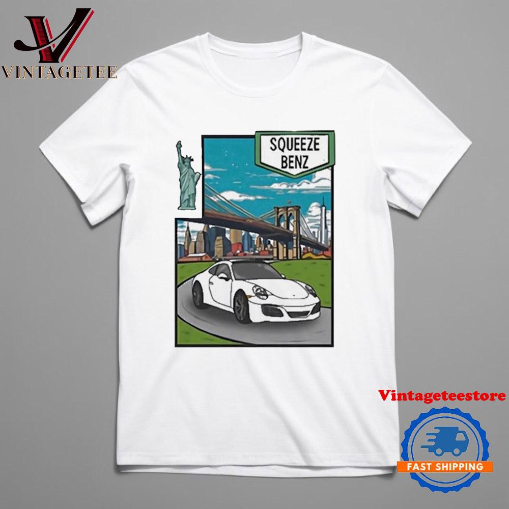 Squeeze Benz New York City Vintage T Shirt