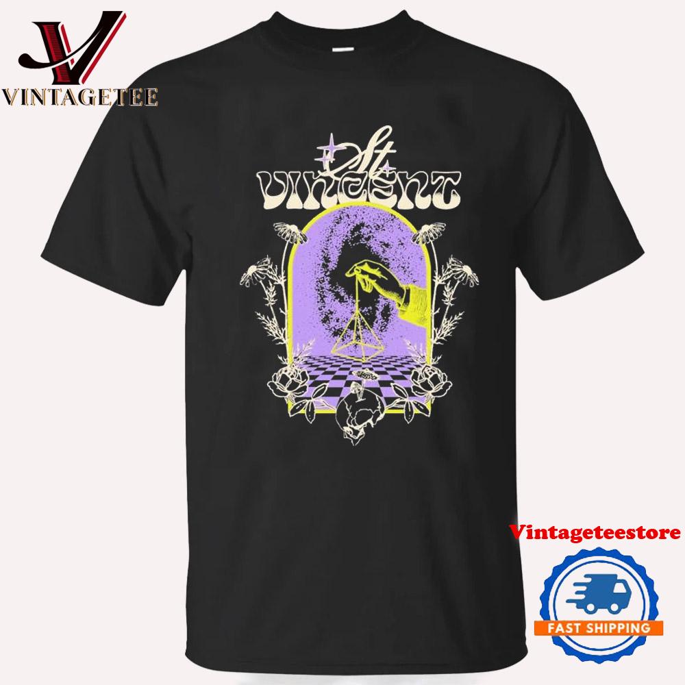 St. Vincent Mushroom Skull Vintage T Shirt