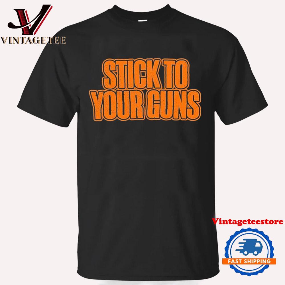Stick To Your Guns Logo Vintage T Shirt