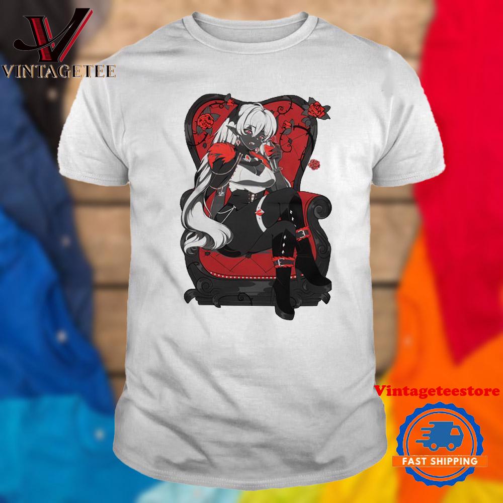 Supps Waifu Blood Sucker Black 2024 Vintage T Shirt