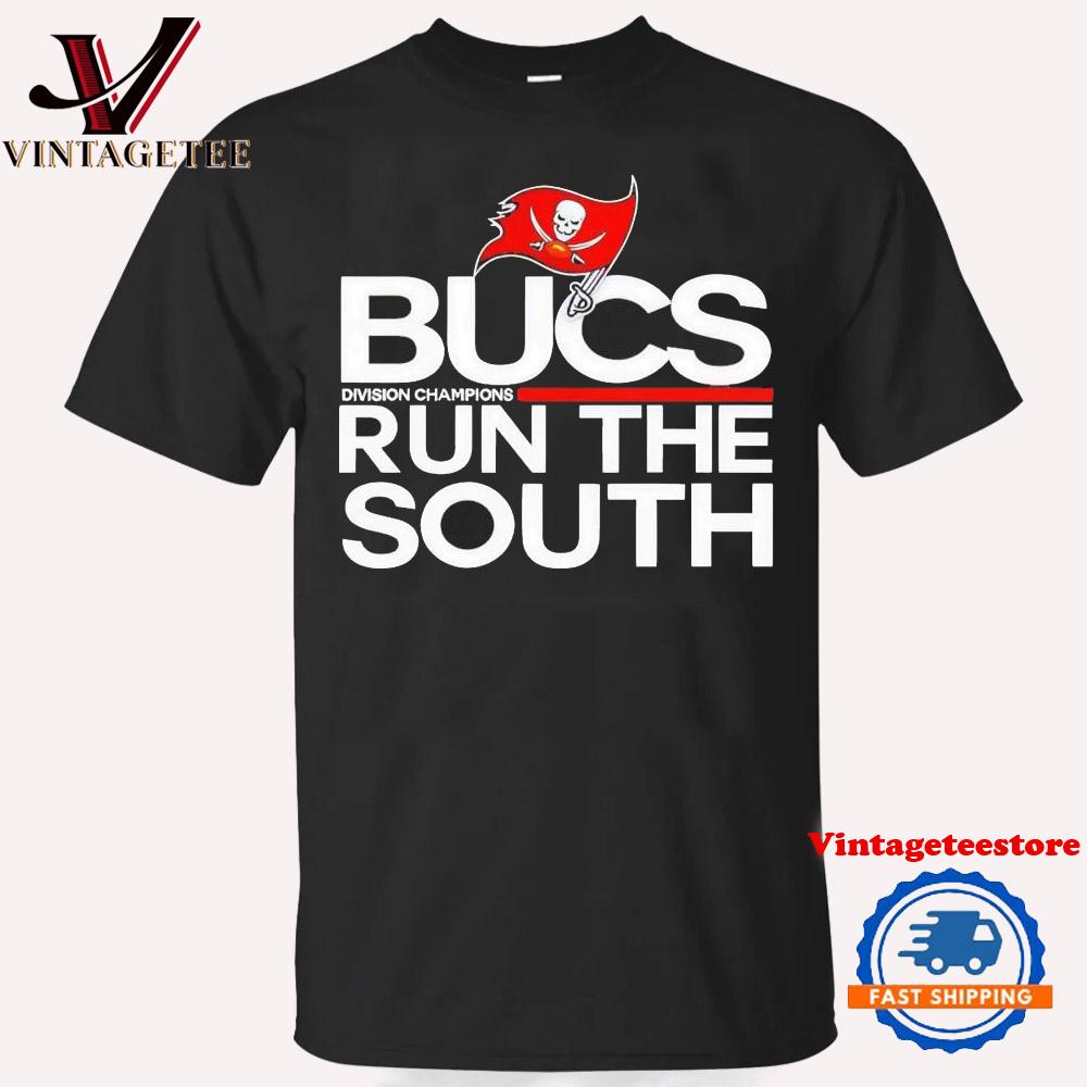 Tampa Bay Buccaneers Division Champions Bucs Run The South Vintage T-Shirt