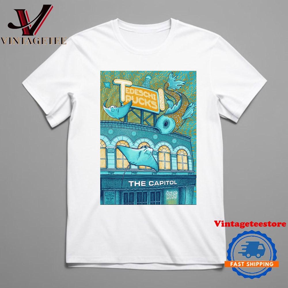 Tedeschi Trucks Band At The Capitol Theatre In Port Chester, NY On October 9 2024 Concert Vintage T Shirt