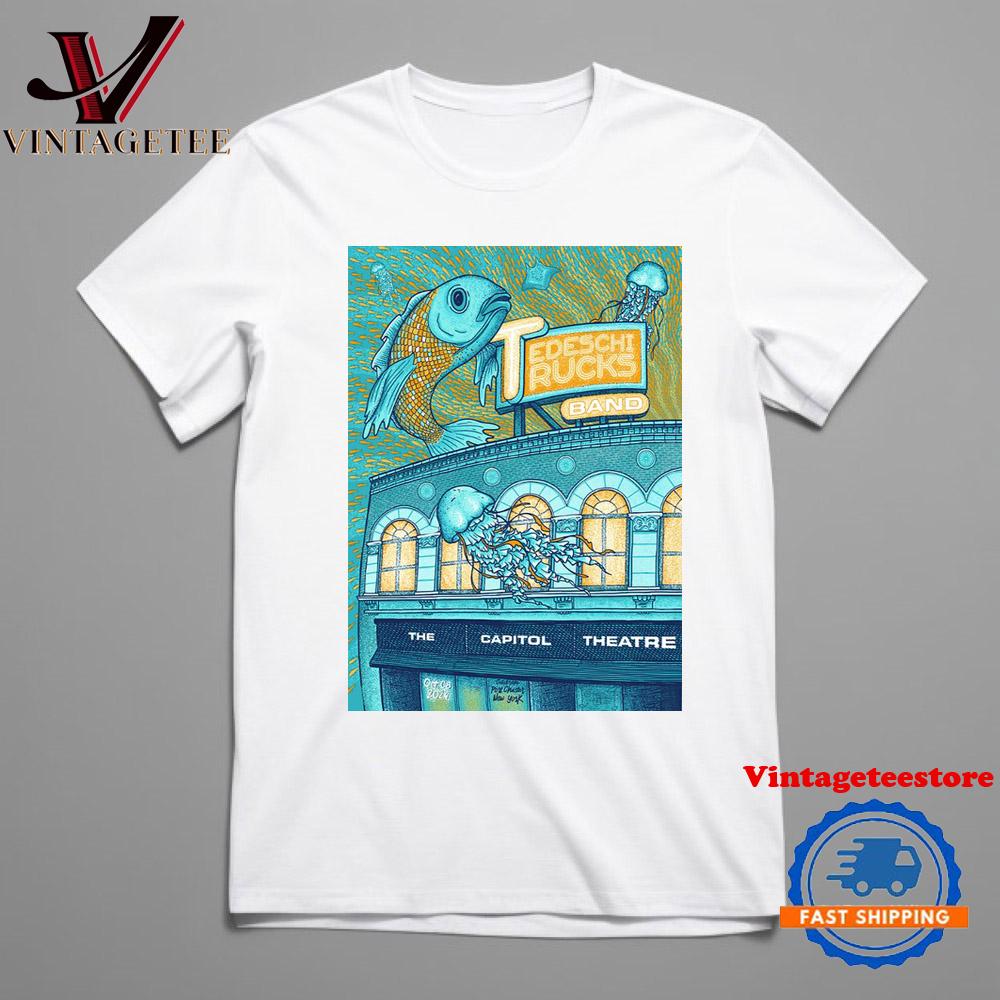 Tedeschi Trucks Band Concert October 8 2024 In Port Chester, NY The Capitol Theatre Vintage T Shirt