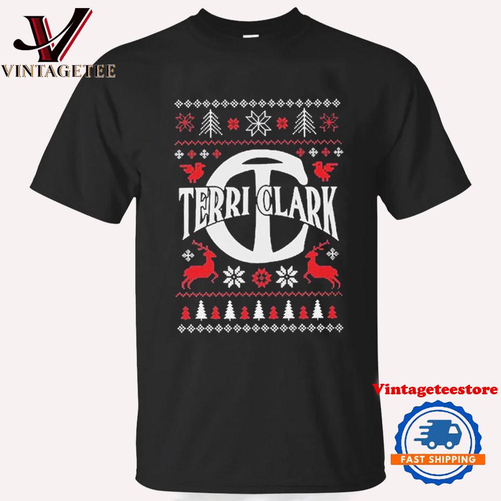 Terri Clark’s Holiday Cheers Vintage T Shirt