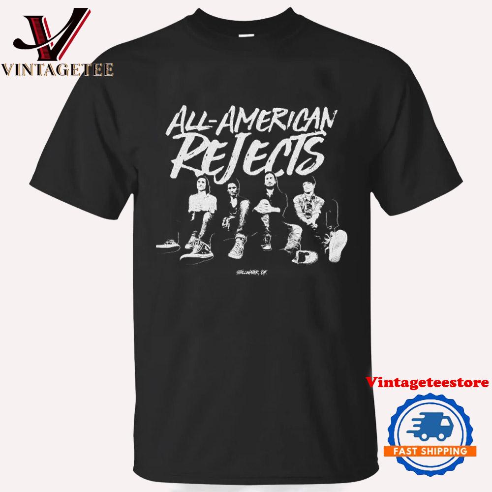 The All-American Rejects Still Water Ok Photo Vintage T Shirt
