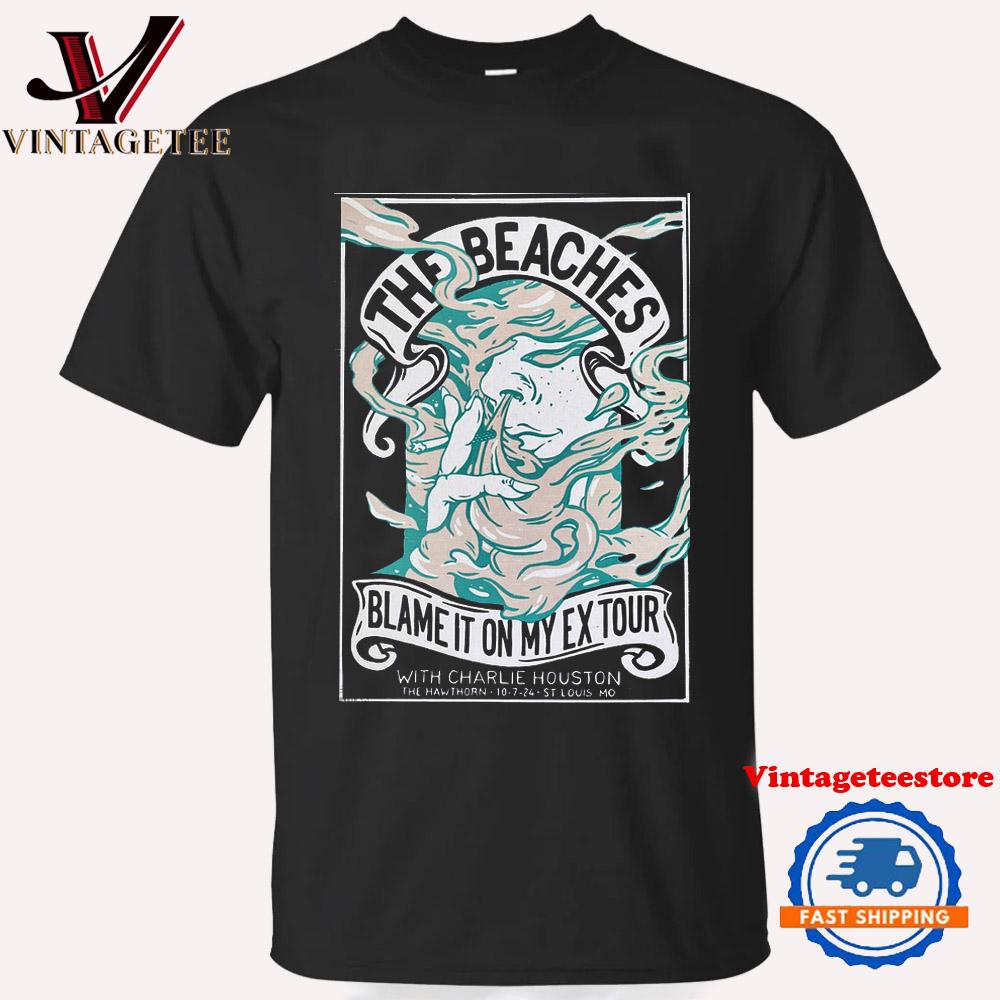The Beaches At The Hawthorn In St Louis, MO On Oct 7 2024 Show Vintage T Shirt