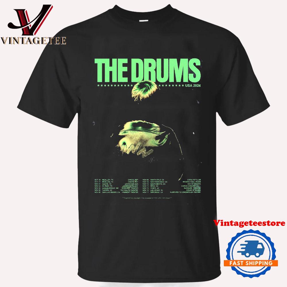 The Drums USA Tour 2024 Vintage T Shirt