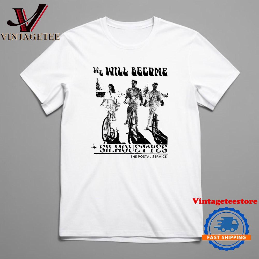 The Postal Service Bicycle We Will Become Silhouettes Vintage T Shirt