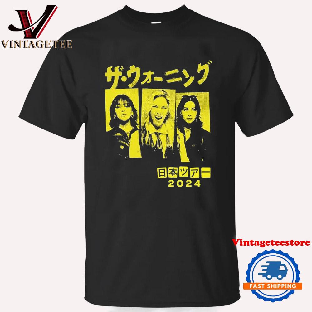 The Warning Japan 2024 Tour Vintage T Shirt