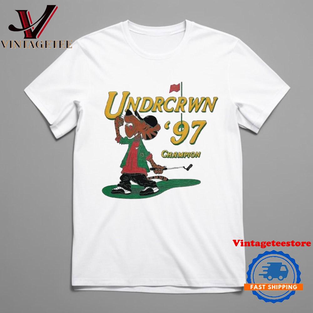 Undrcrwn ’97 Champion Tiger Golf Vintage T Shirt