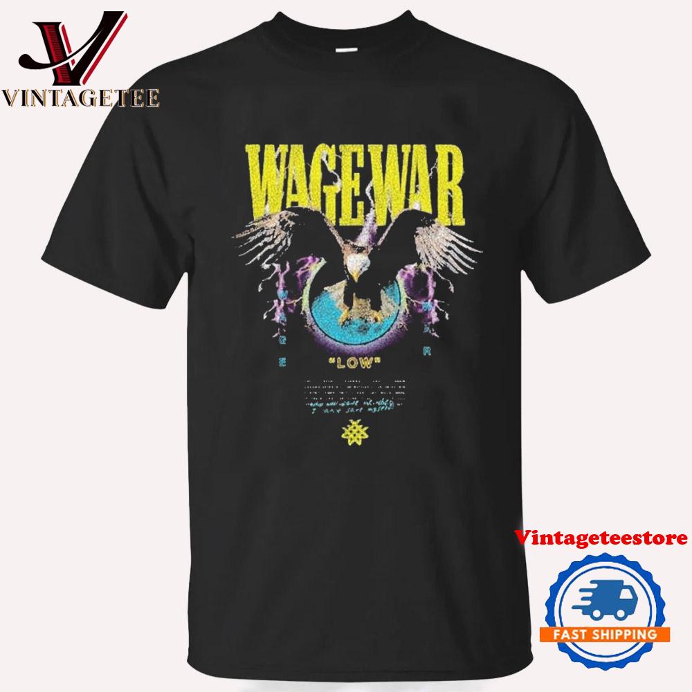 Wage War Low Eagle Vintage T Shirt