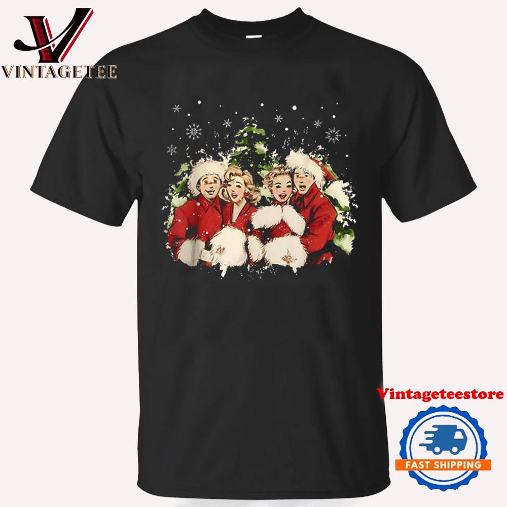 White Christmas 1954-2024 Graphics Design Vintage T-Shirt
