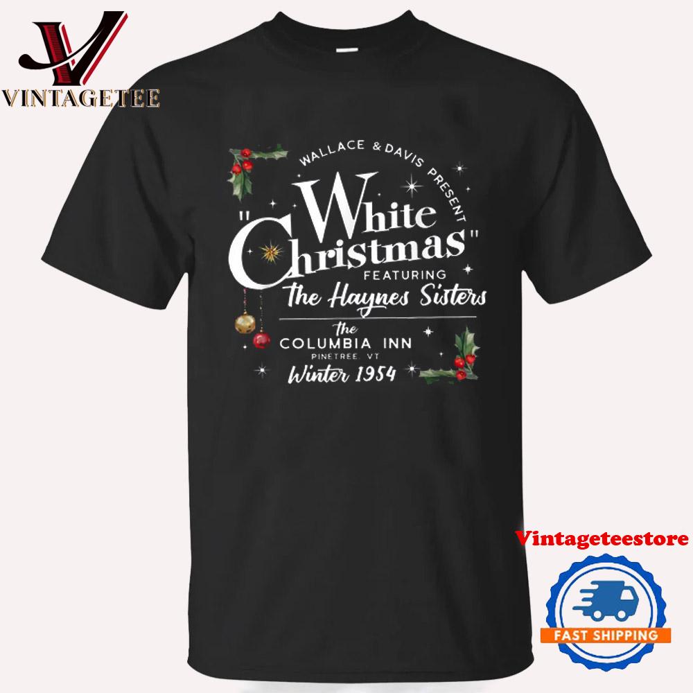 White Christmas Winter 1954 Vintage T-Shirt
